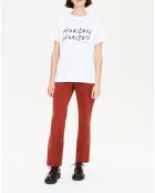 T-Shirt Horizon blanc aigle