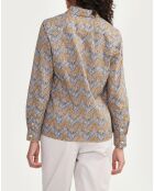 Chemise Aiw22Wshi009 imprimée osier