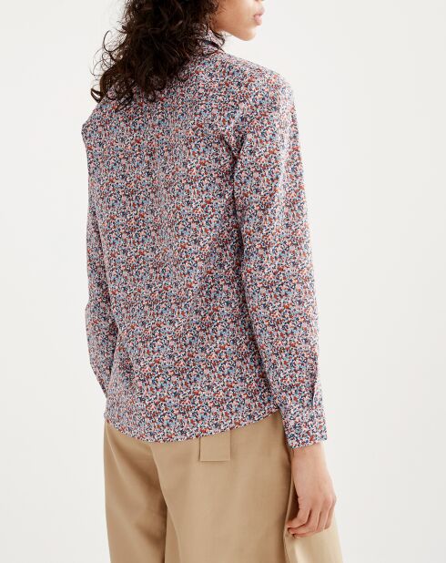 Chemise imprimée hazelnut
