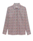 Chemise imprimée hazelnut