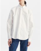 Chemise Mixte blanc aigle