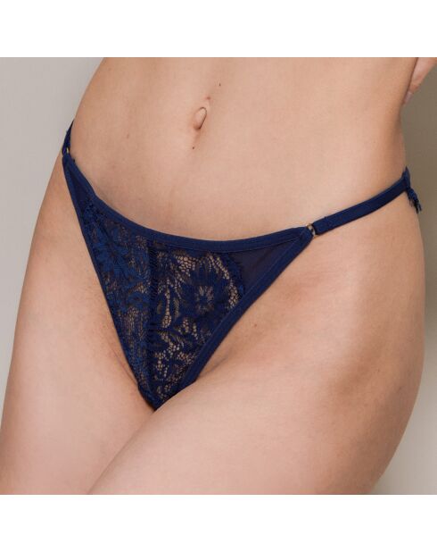 Tanga Zelda bleu marine