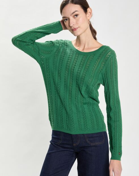 Pull Milane vert