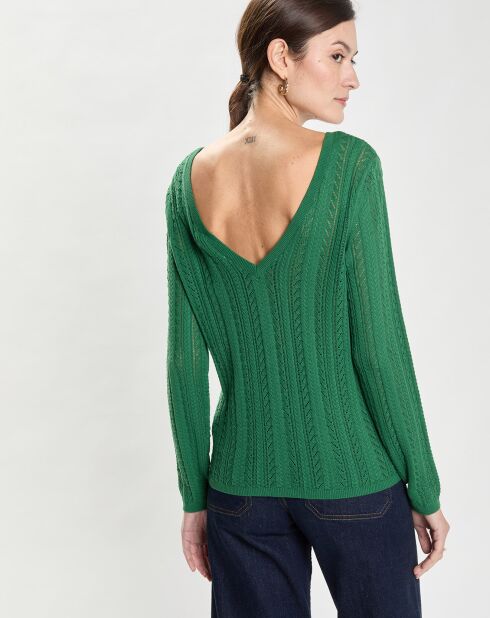 Pull Milane vert