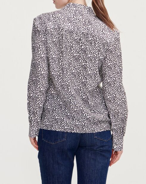 Chemise imprimée lait