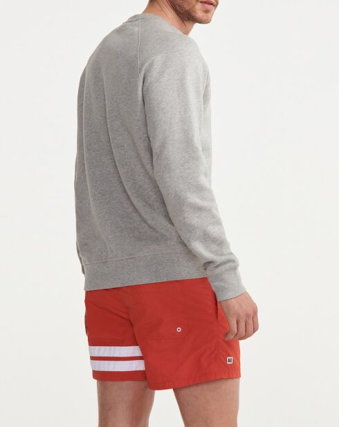 Sweat à motif light heather grey