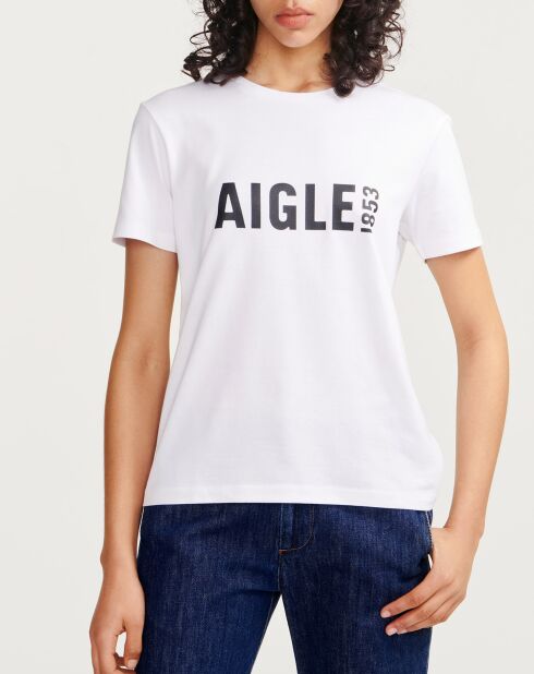 T-Shirt 1853 blanc aigle