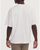 T-Shirt à motif lait