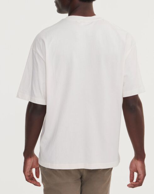 T-Shirt à motif lait