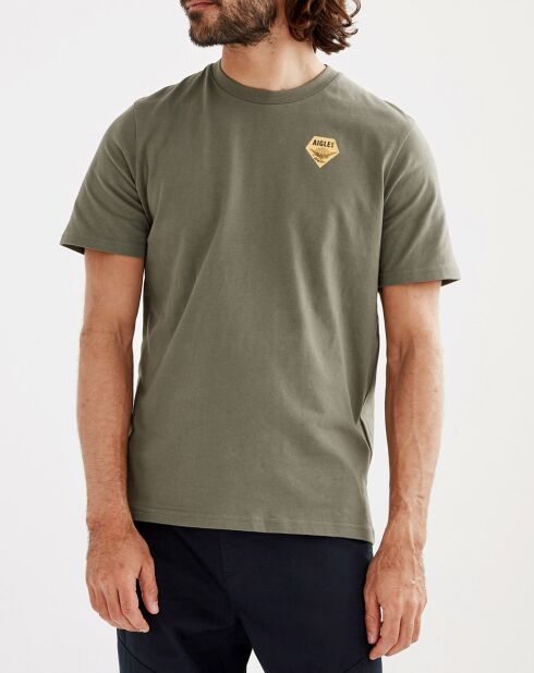 T-Shirt motif au dos taillis