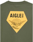 T-Shirt motif au dos taillis