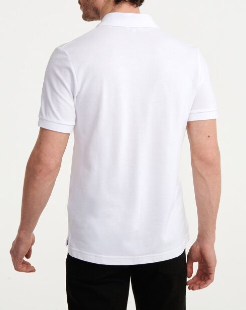 Polo Ais23Mpsh002 blanc aigle