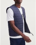 Veste sans manches matelassée empire