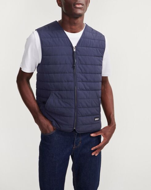 Veste sans manches matelassée empire