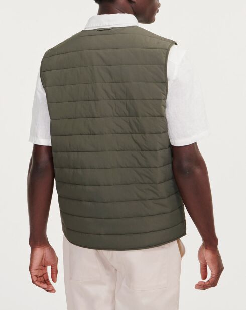 Veste sans manches matelassée avocat