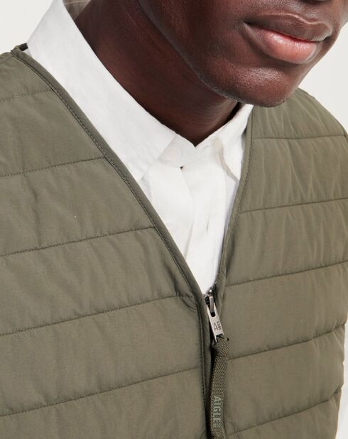 Veste sans manches matelassée avocat