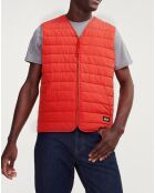 Veste sans manches matelassée harissa