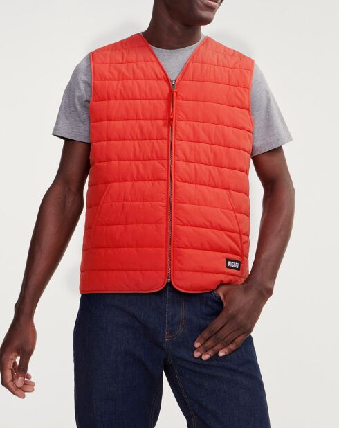 Veste sans manches matelassée harissa