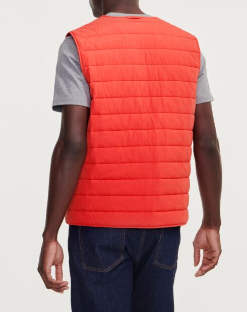 Veste sans manches matelassée harissa