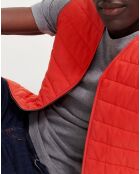Veste sans manches matelassée harissa