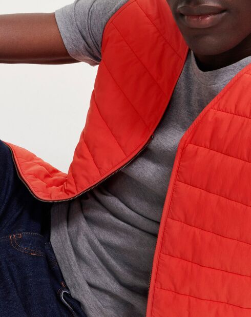 Veste sans manches matelassée harissa