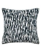 Coussin Denali Velours bleu - 45x45 cm