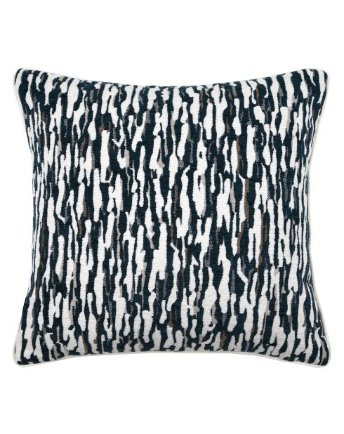 Coussin Denali Velours bleu - 45x45 cm