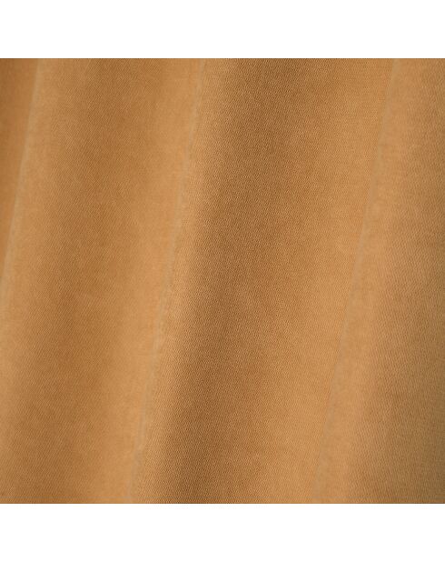 Rideau polaire Harvard moutarde - 140x260 cm