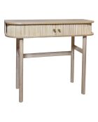 Console 2 portes Hector naturelle  - 100x35x80 cm