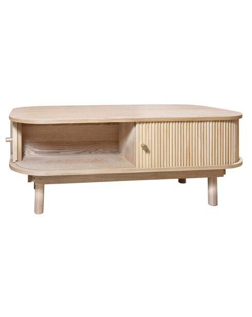 Table basse Hector naturelle - 105x55x40 cm