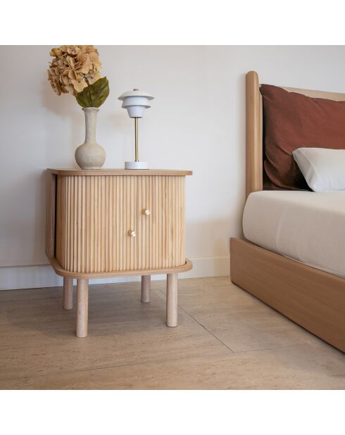 Bijzetmeubel Hector naturel - 50x39x55 cm