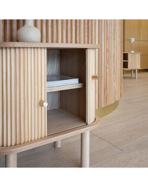 Bijzetmeubel Hector naturel - 50x39x55 cm