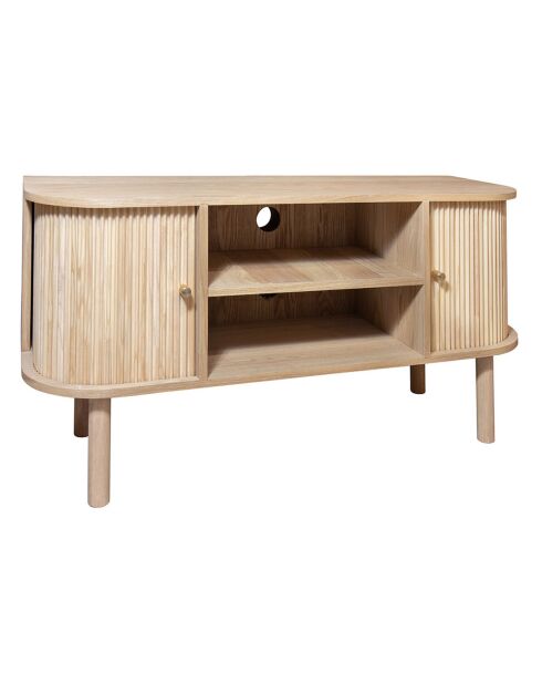 Meuble TV Hector naturel - 110x39x55 cm