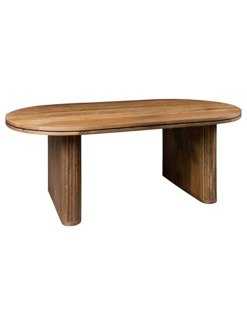 Table basse en manguier Iquitos naturelle - 110x60x40 cm