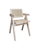 Chaise de bureau Hector naturelle - 50x52x80 cm