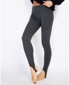 Legging en Soie mélangée Philipa gris