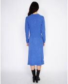 Robe en Cachemire mélangé Nina bleu royal