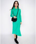 Robe en Cachemire mélangé Nina vert virid