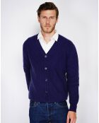 Cardigan en Cachemire mélangé Jules bleu nuit