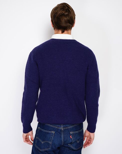 Cardigan en Cachemire mélangé Jules bleu nuit