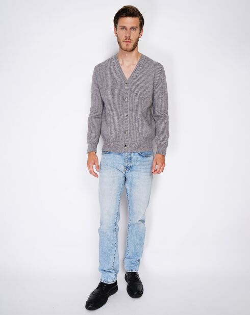 Cardigan en Cachemire mélangé Jules gris