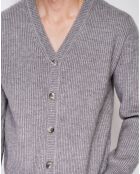 Cardigan en Cachemire mélangé Jules gris