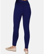 Pantalon en Cachemire mélangé Billie bleu nuit