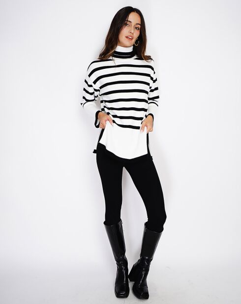 Tunica in misto cashmere naturale Blandine