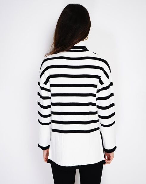 Tunica in misto cashmere naturale Blandine