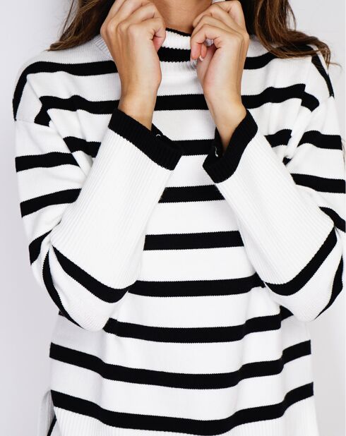 Tunica in misto cashmere naturale Blandine