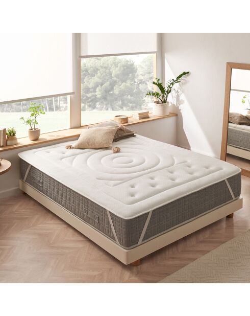Surmatelas Viscosensitive blanc - 90x200 cm