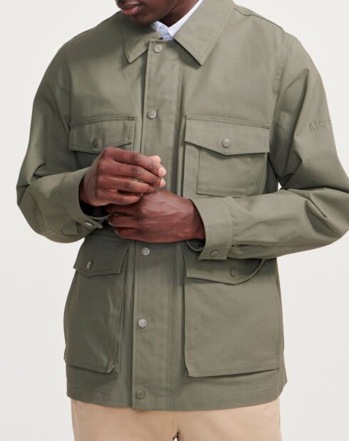 Veste à poches taillis