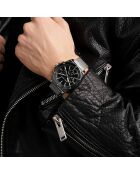 Montre Homme Mykonos Quartz en Acier argentée