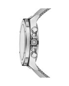 Montre Homme Mykonos Quartz en Acier argentée